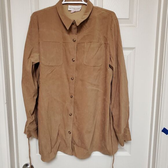 Motherhood faux Suede short jacket or tunic - Picture 7 of 7